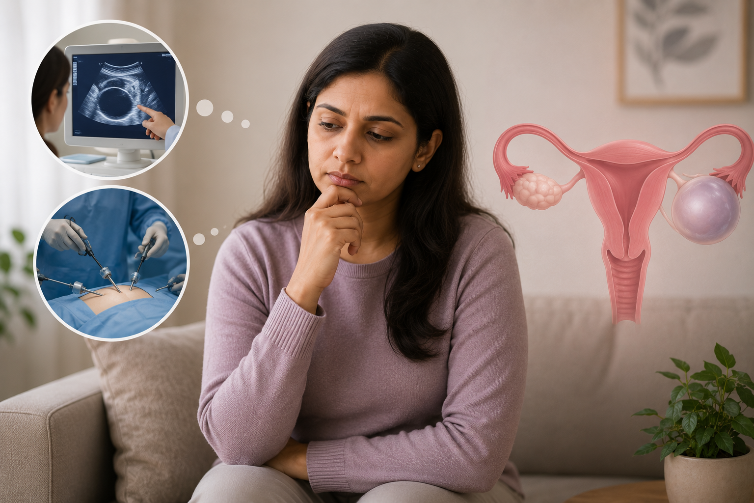 Ovarian Cystectomy — When to Watch and When to Operate