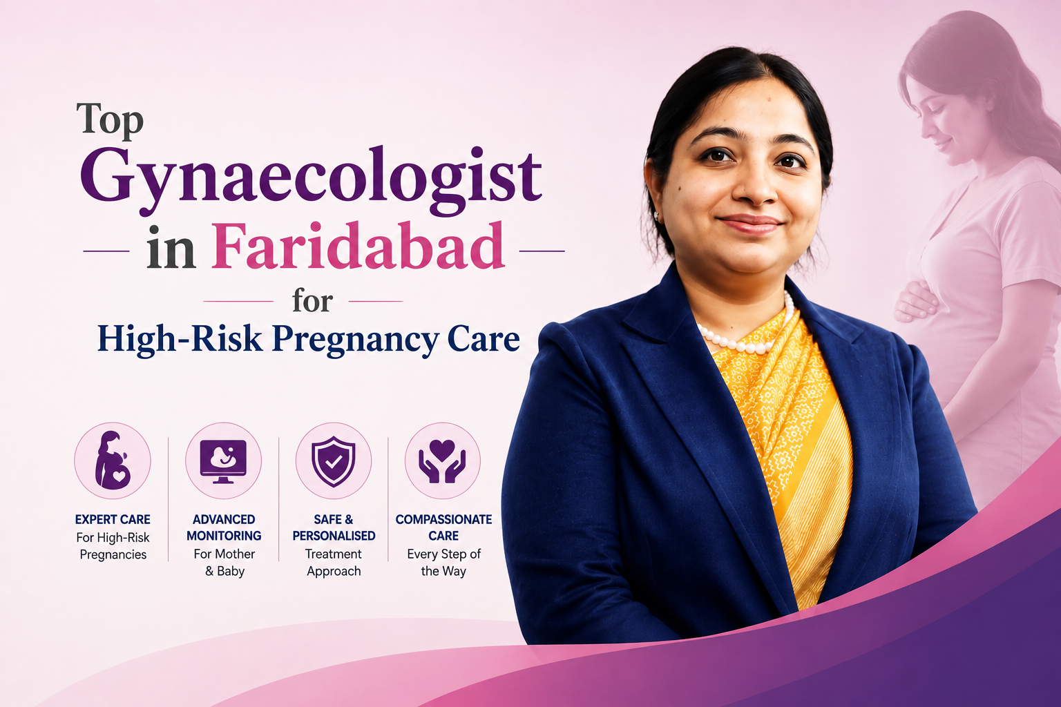 Top Gynaecologist in Faridabad for High-Risk Pregnancy Care